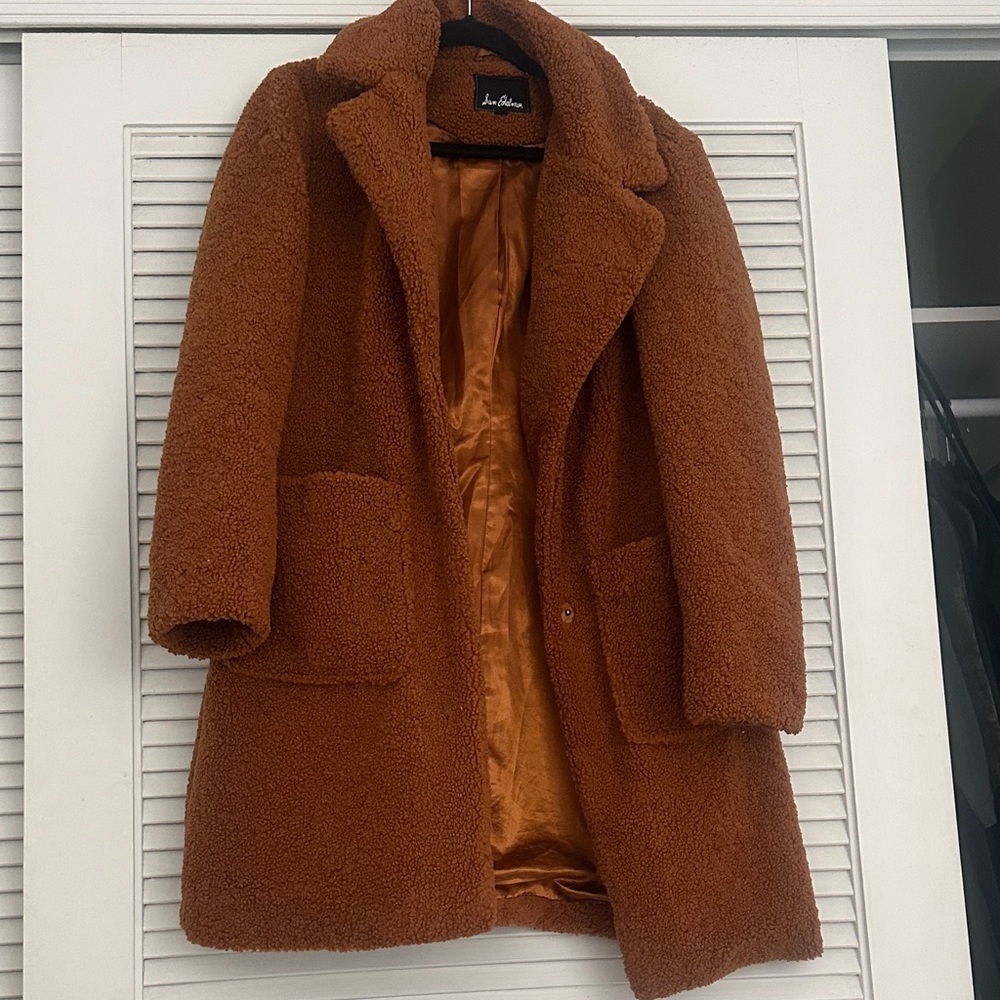 Sam Edelman Brown Teddy Jacket